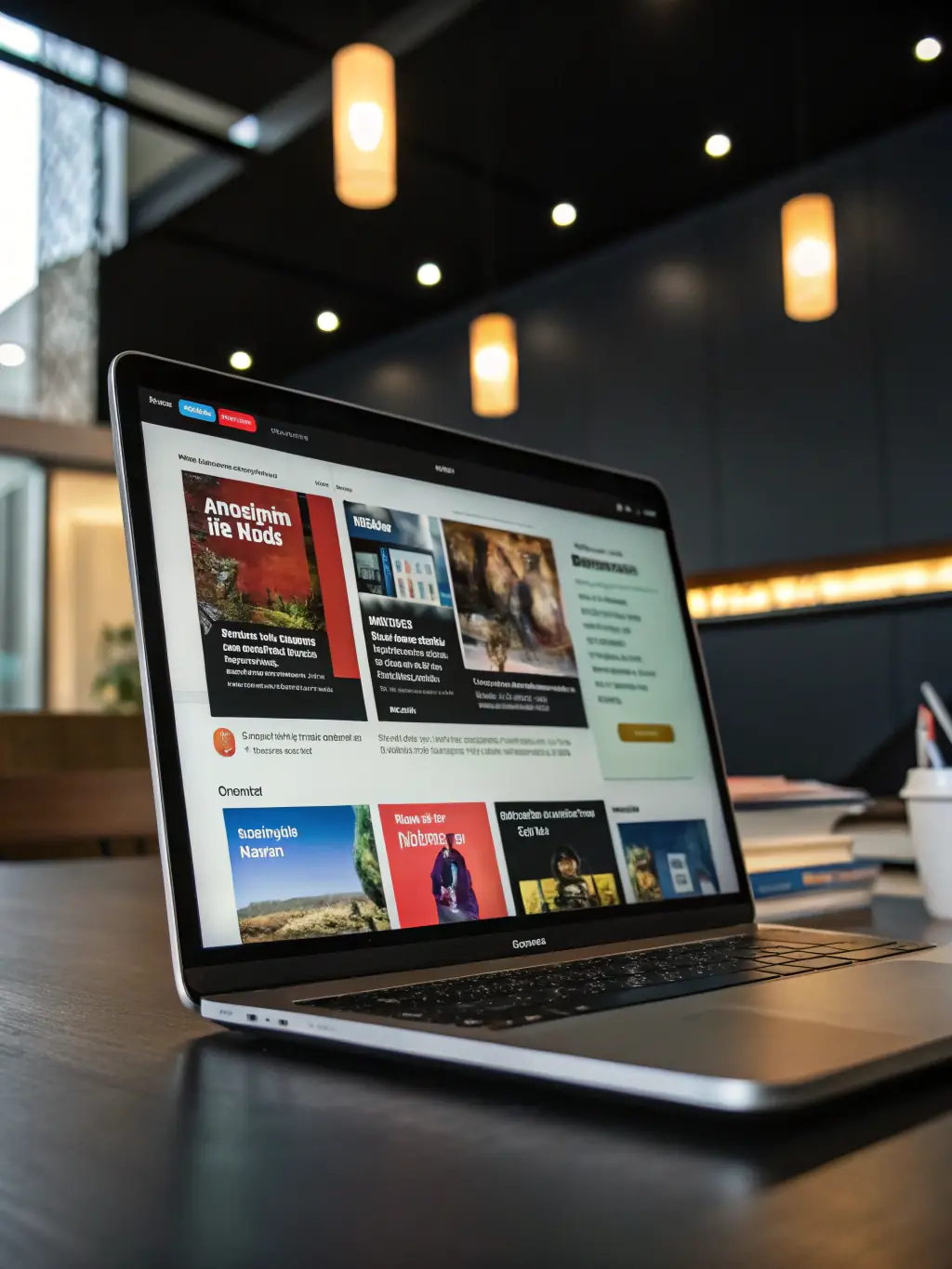 A digital library interface displaying a wide range of cybersecurity and AI educational resources, including e-books, video tutorials, and interactive courses.